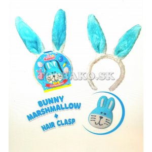 Bunny Marshmalow + hair clips 33g